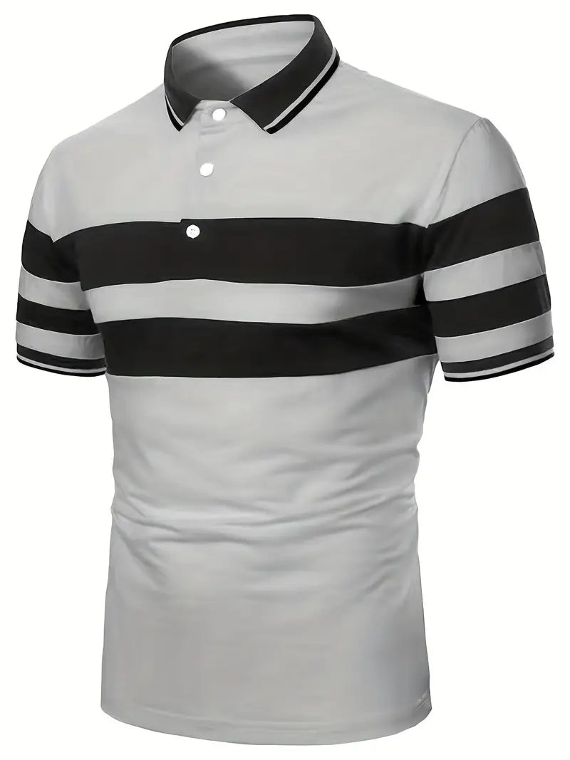 Polo Homme Été Classique Confortable
