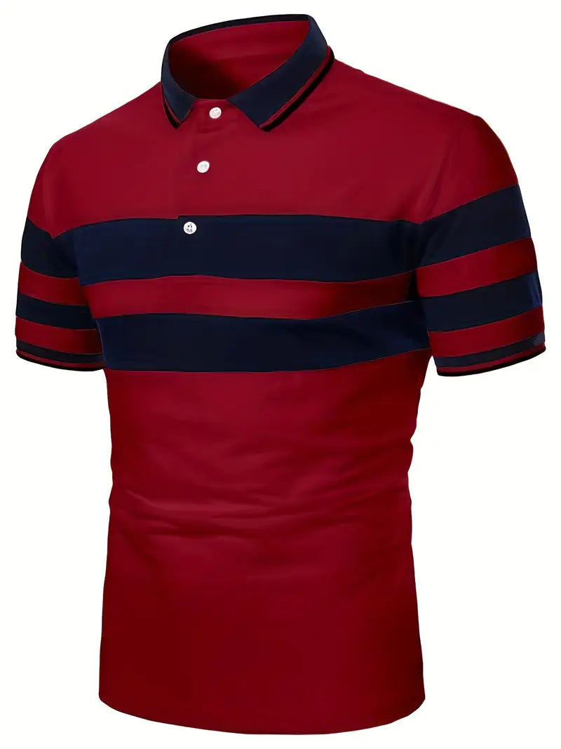 Polo Homme Été Classique Confortable