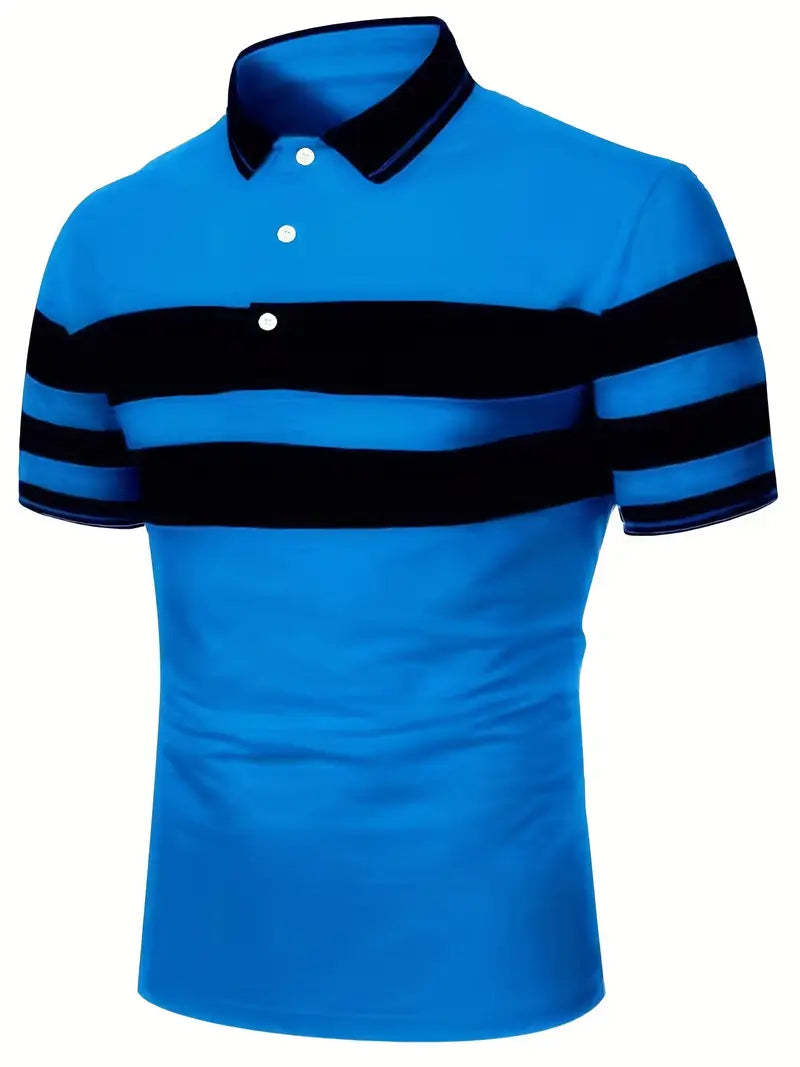 Polo Homme Été Classique Confortable