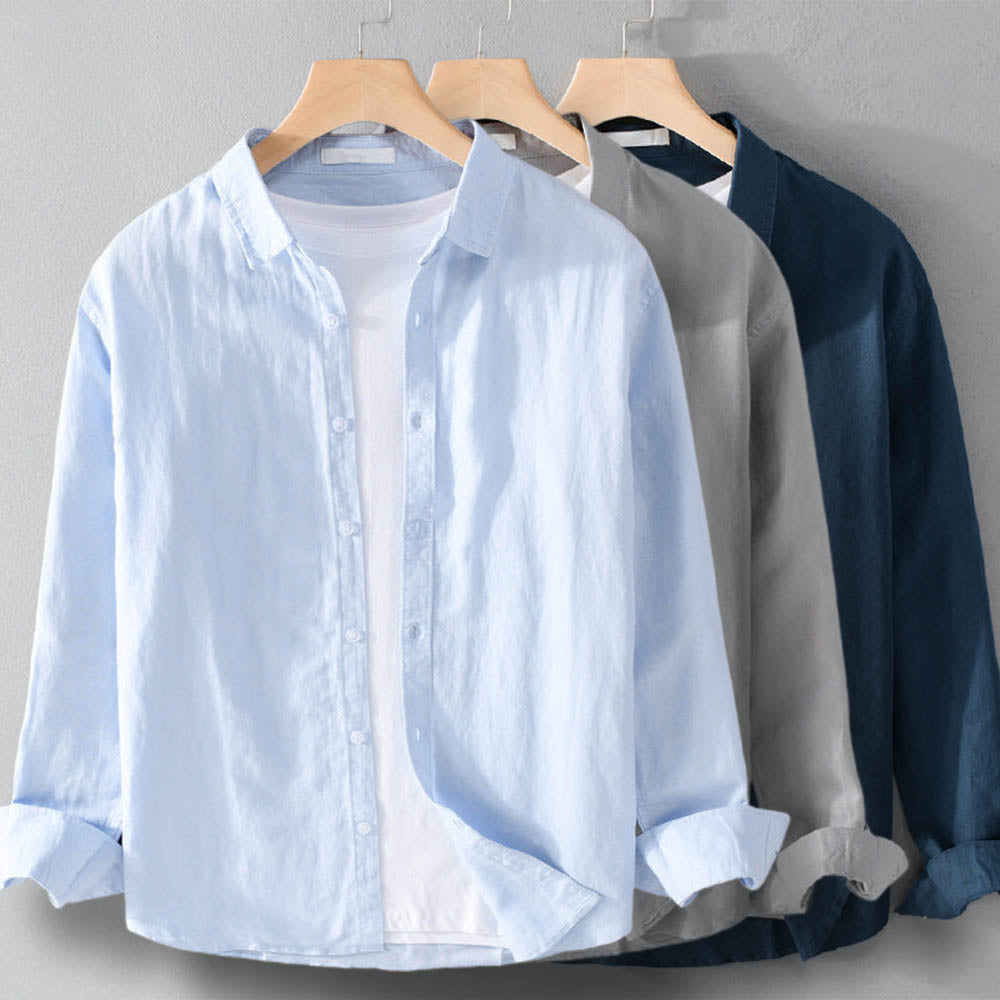 Chemise Relax en Lin pour Homme