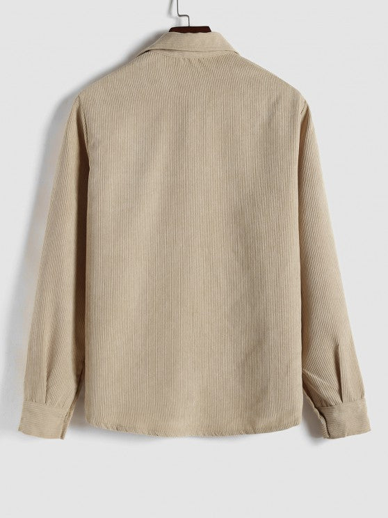 Louis - Pull en Coton Velours Vintage