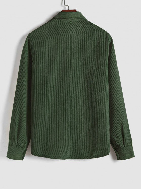 Louis - Pull en Coton Velours Vintage