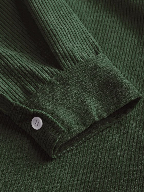 Louis - Pull en Coton Velours Vintage