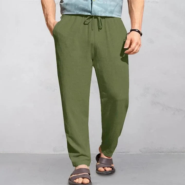Maël | Pantalon d'Été en Lin pour Homme