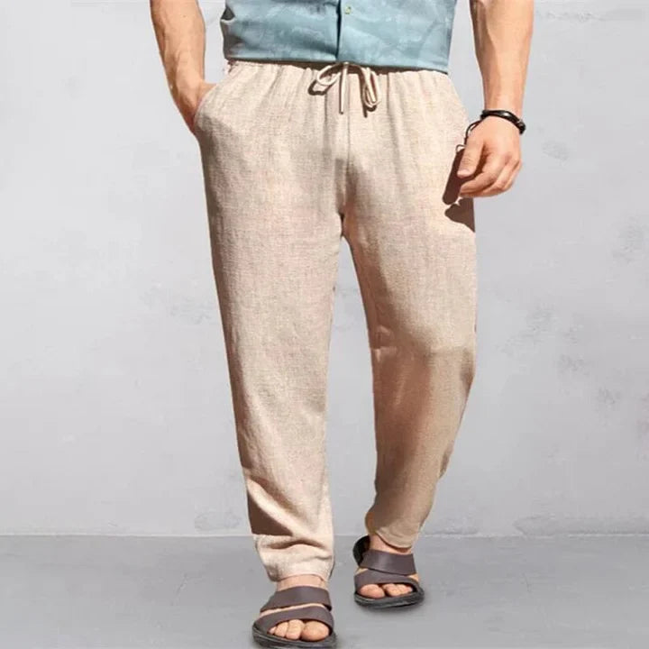 Maël | Pantalon d'Été en Lin pour Homme