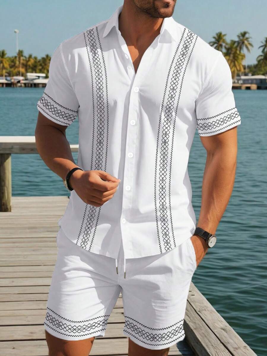 Esteban | Ensemble d'été 2 pièces pour homme
