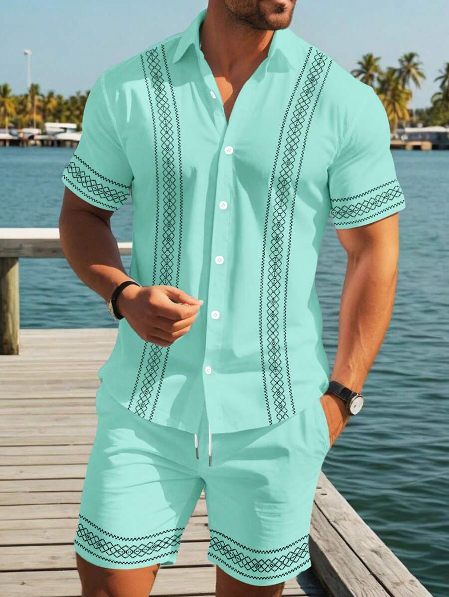 Esteban | Ensemble d'été 2 pièces pour homme