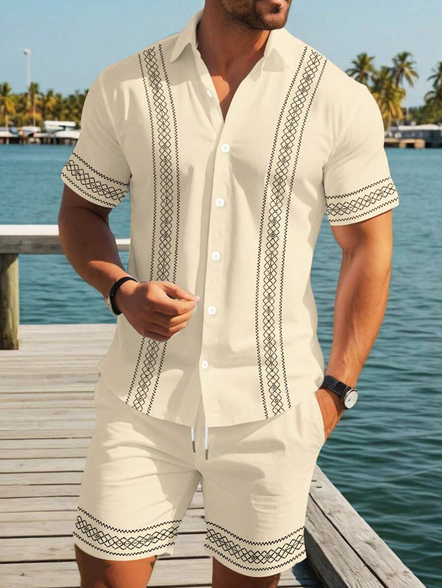 Esteban | Ensemble d'été 2 pièces pour homme