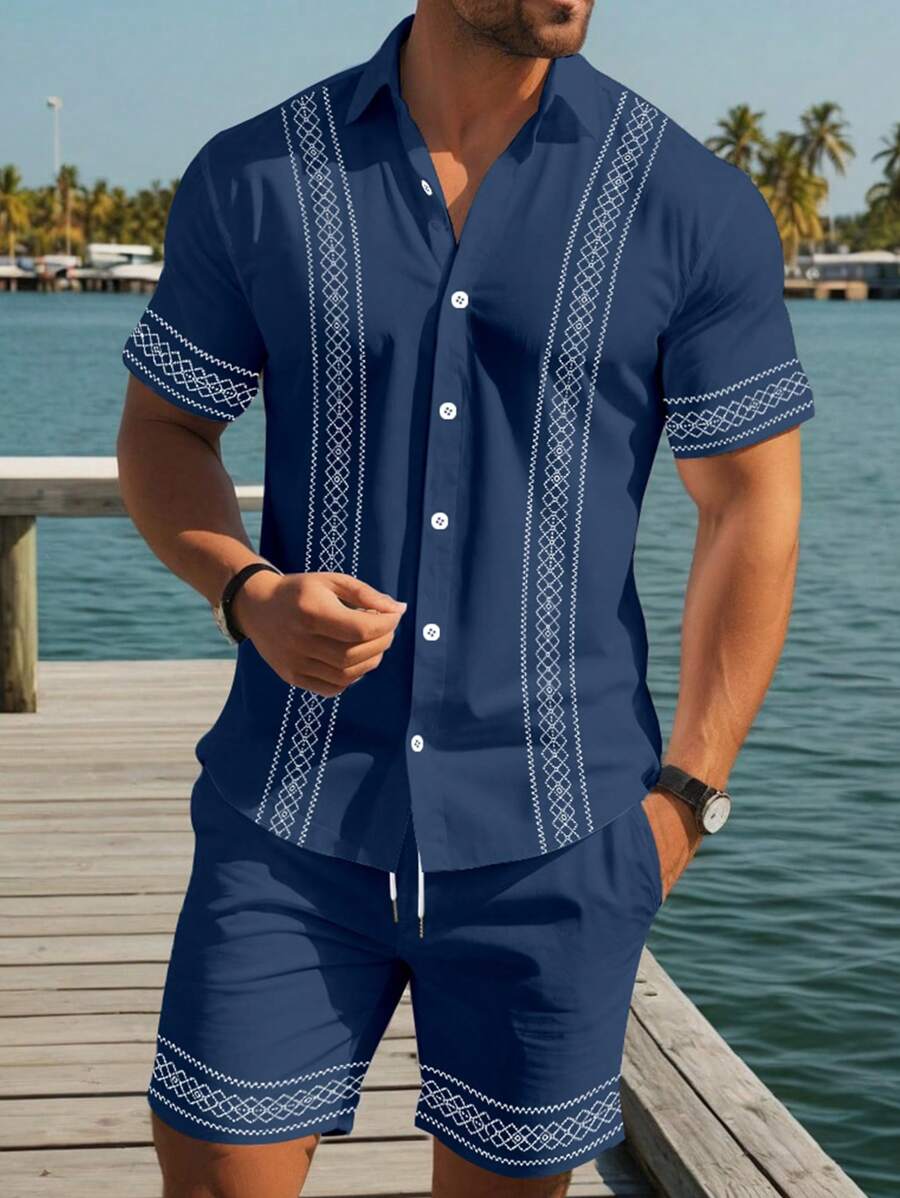 Esteban | Ensemble d'été 2 pièces pour homme