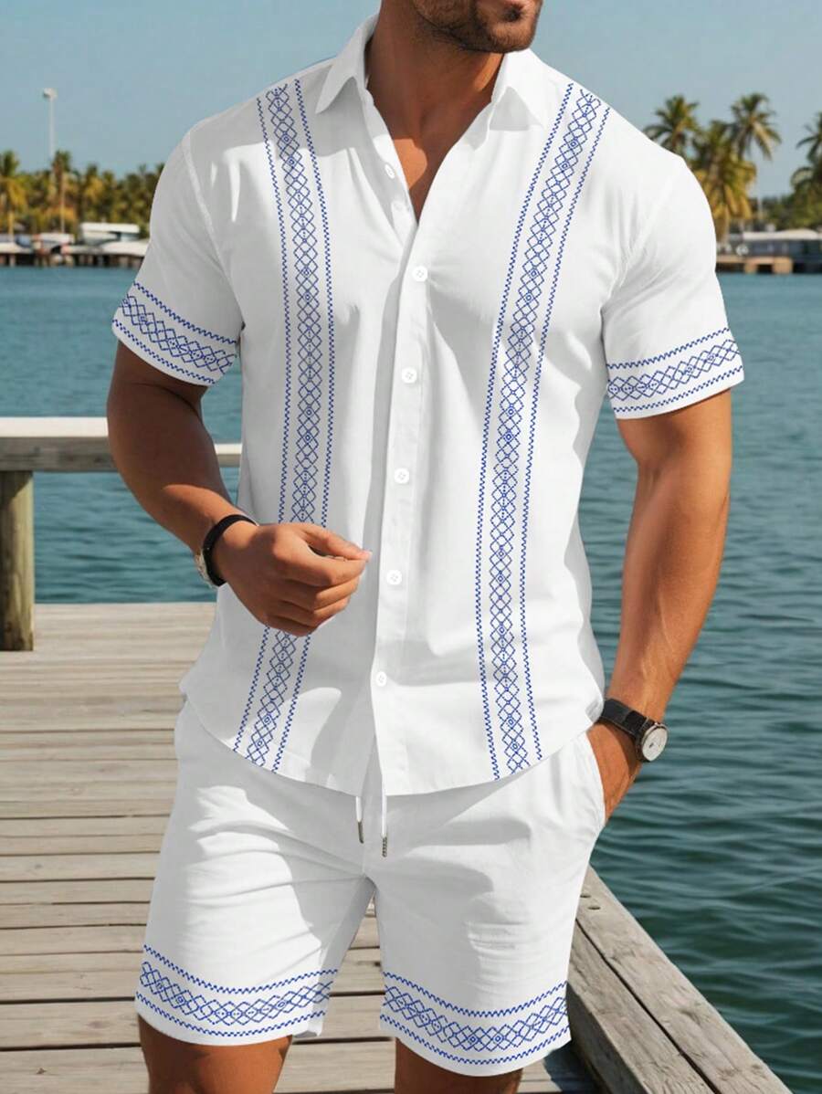 Esteban | Ensemble d'été 2 pièces pour homme