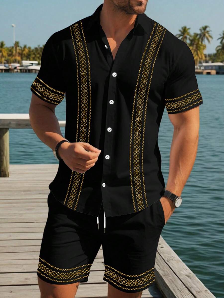 Esteban | Ensemble d'été 2 pièces pour homme