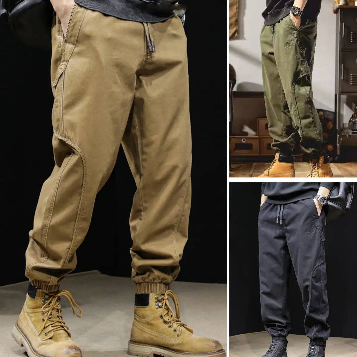 Pantalon classique en coton américain