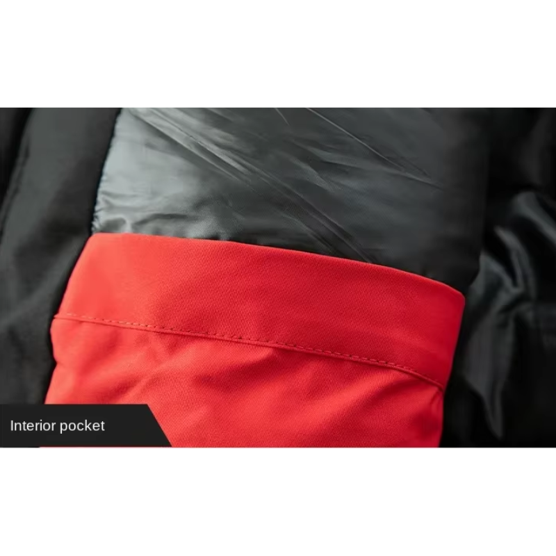 Parka d'Hiver pour Hommes, Modèle Long avec Capuche et Doublure Chaude