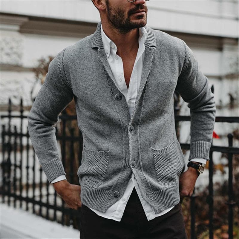 Mehdi | Cardigan raffiné et confortable pour homme