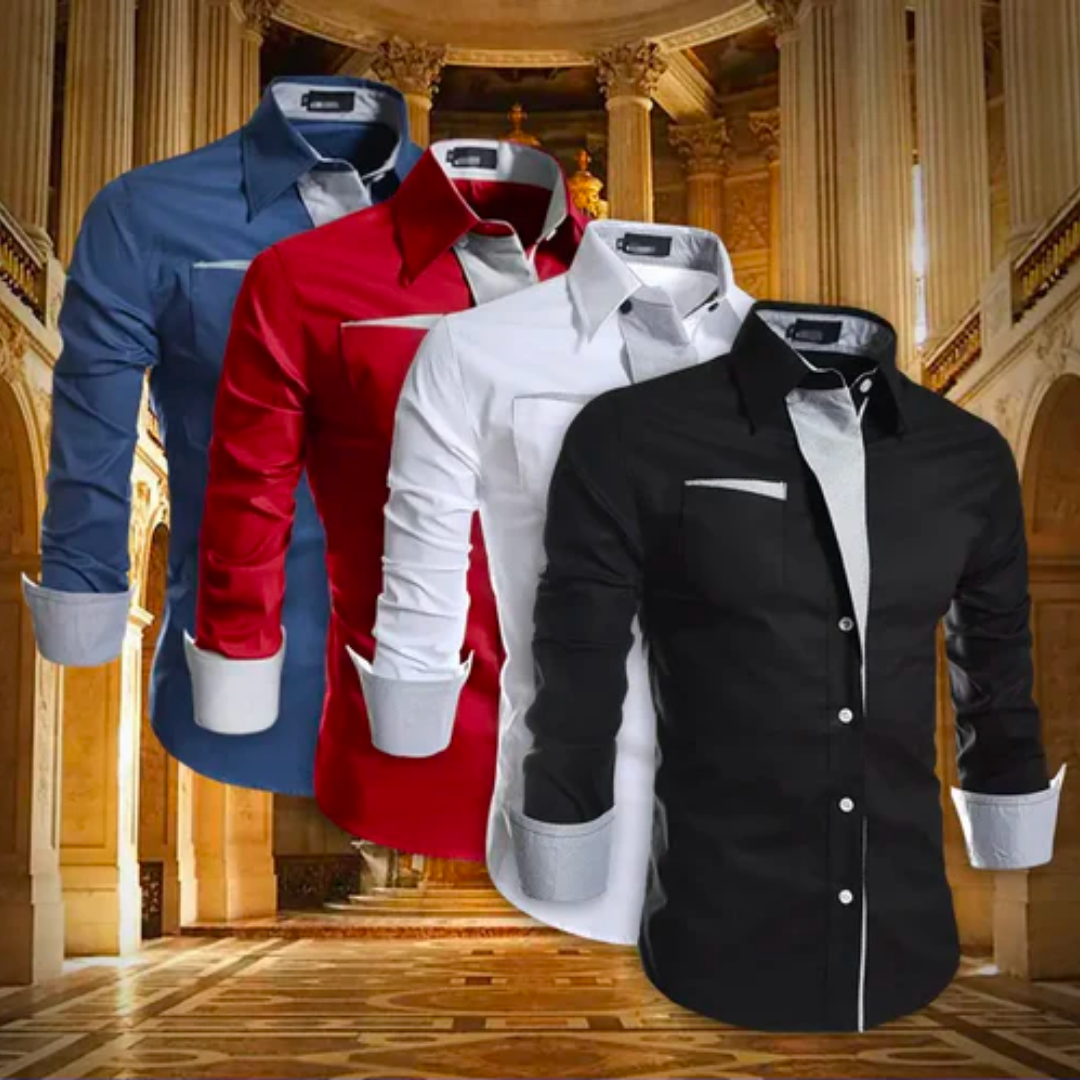 Chemise élégante pour hommes en coton