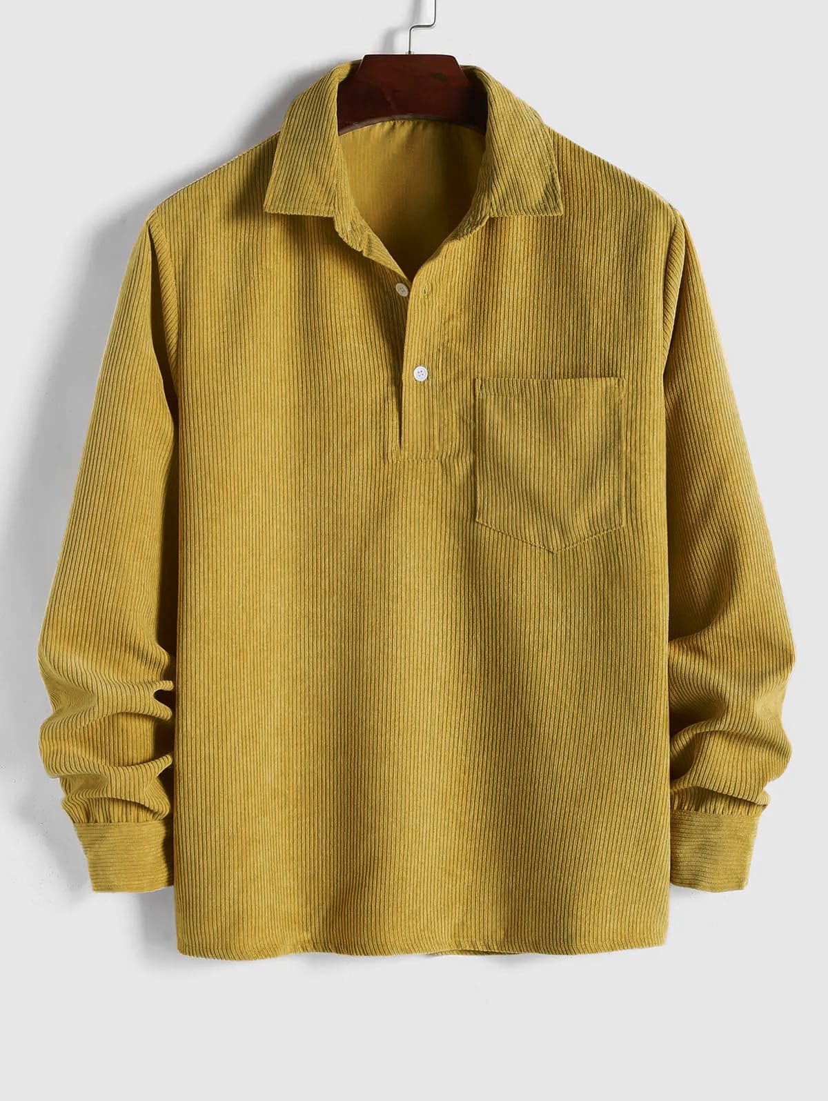 Louis - Pull en Coton Velours Vintage
