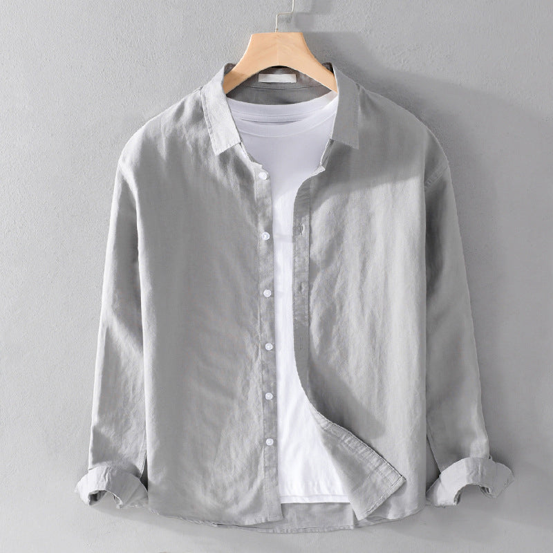 Chemise Relax en Lin pour Homme