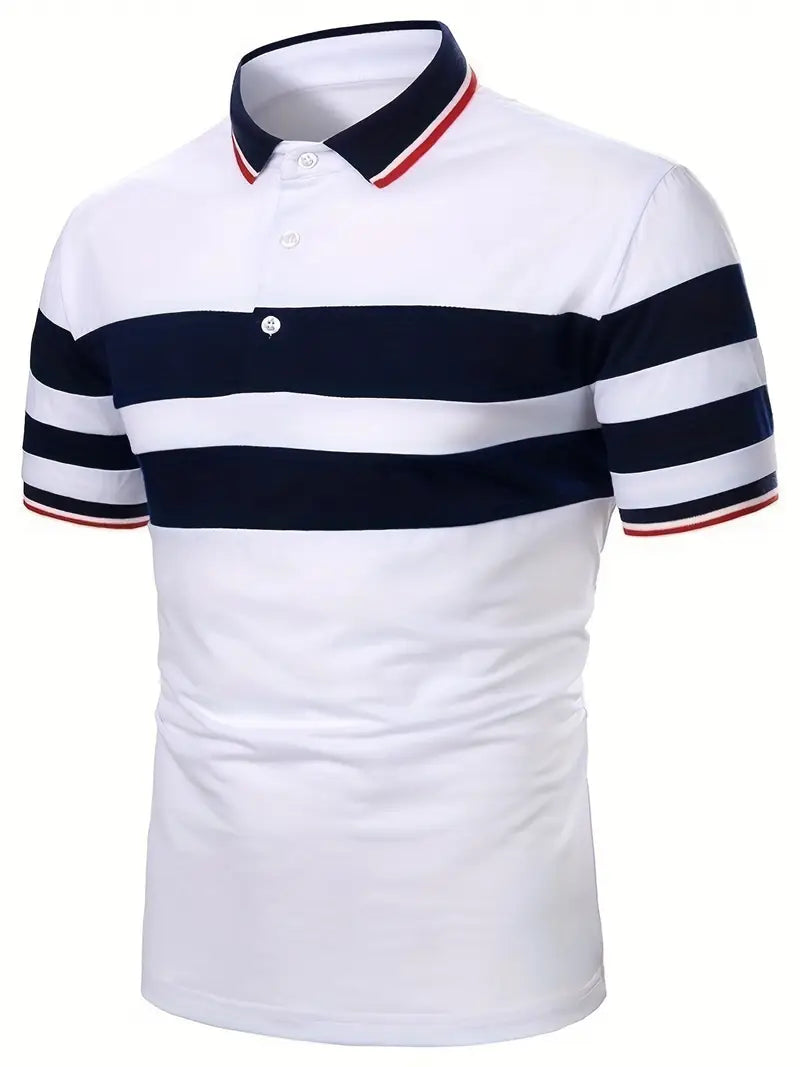 Polo Homme Été Classique Confortable