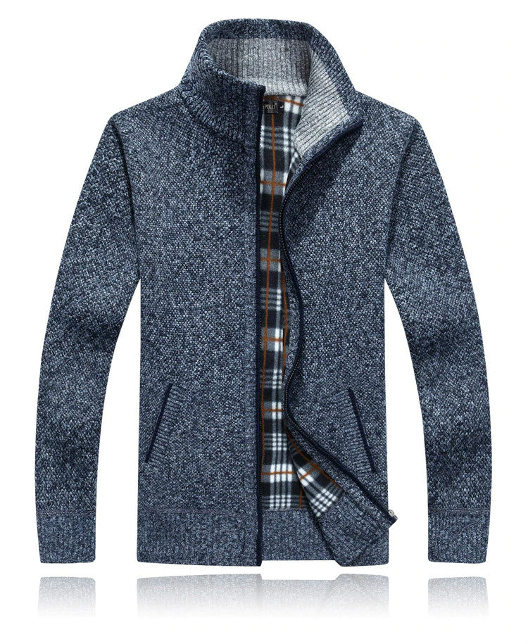 Noé | Cardigan homme en maille avec zip