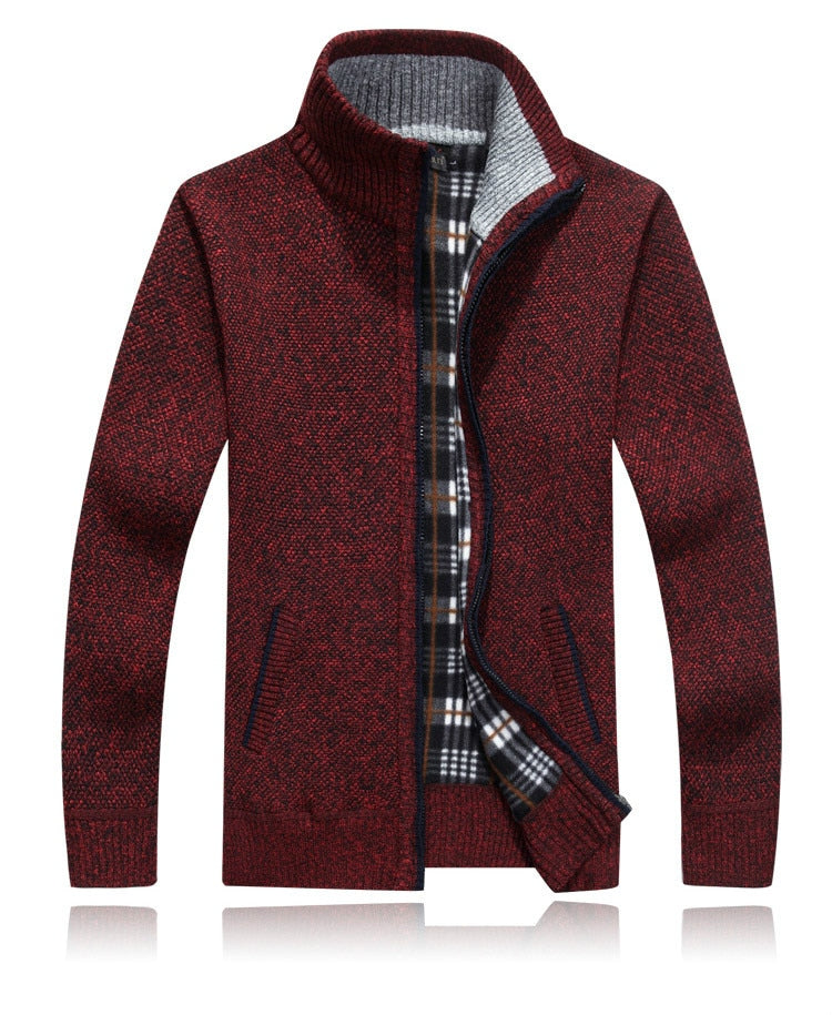 Noé | Cardigan homme en maille avec zip