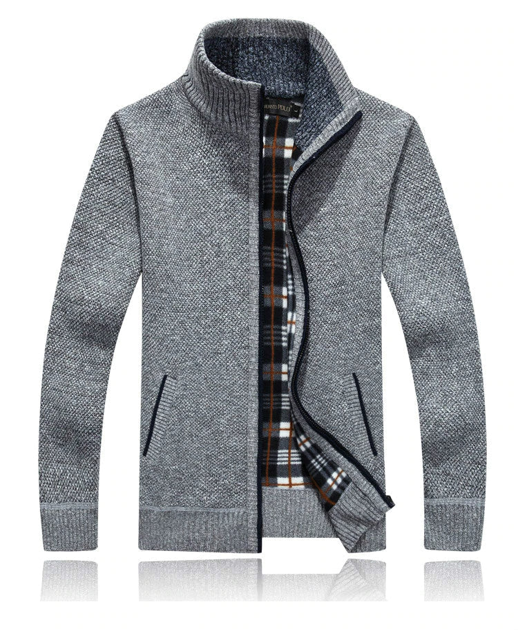 Noé | Cardigan homme en maille avec zip