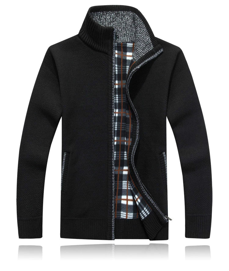 Noé | Cardigan homme en maille avec zip