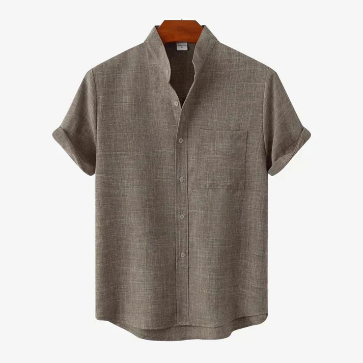 Chemise Élégante en Lin Respirant