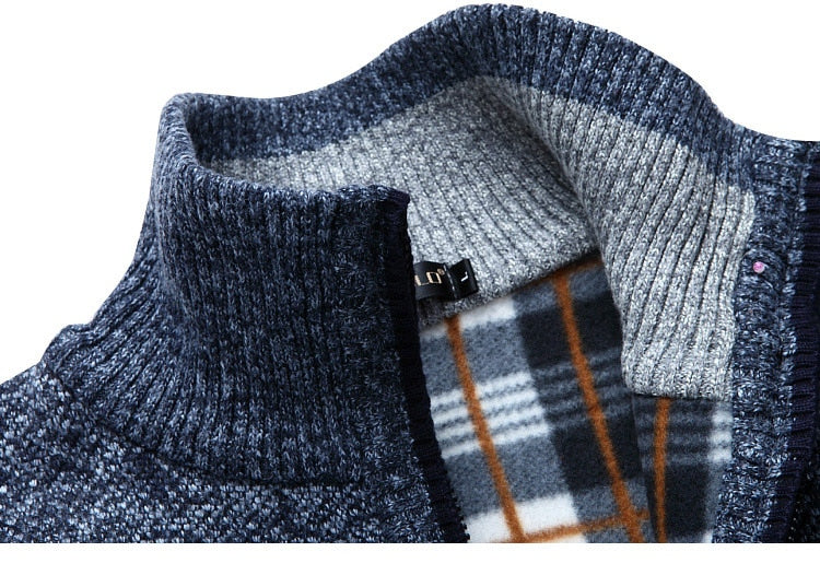 Noé | Cardigan homme en maille avec zip