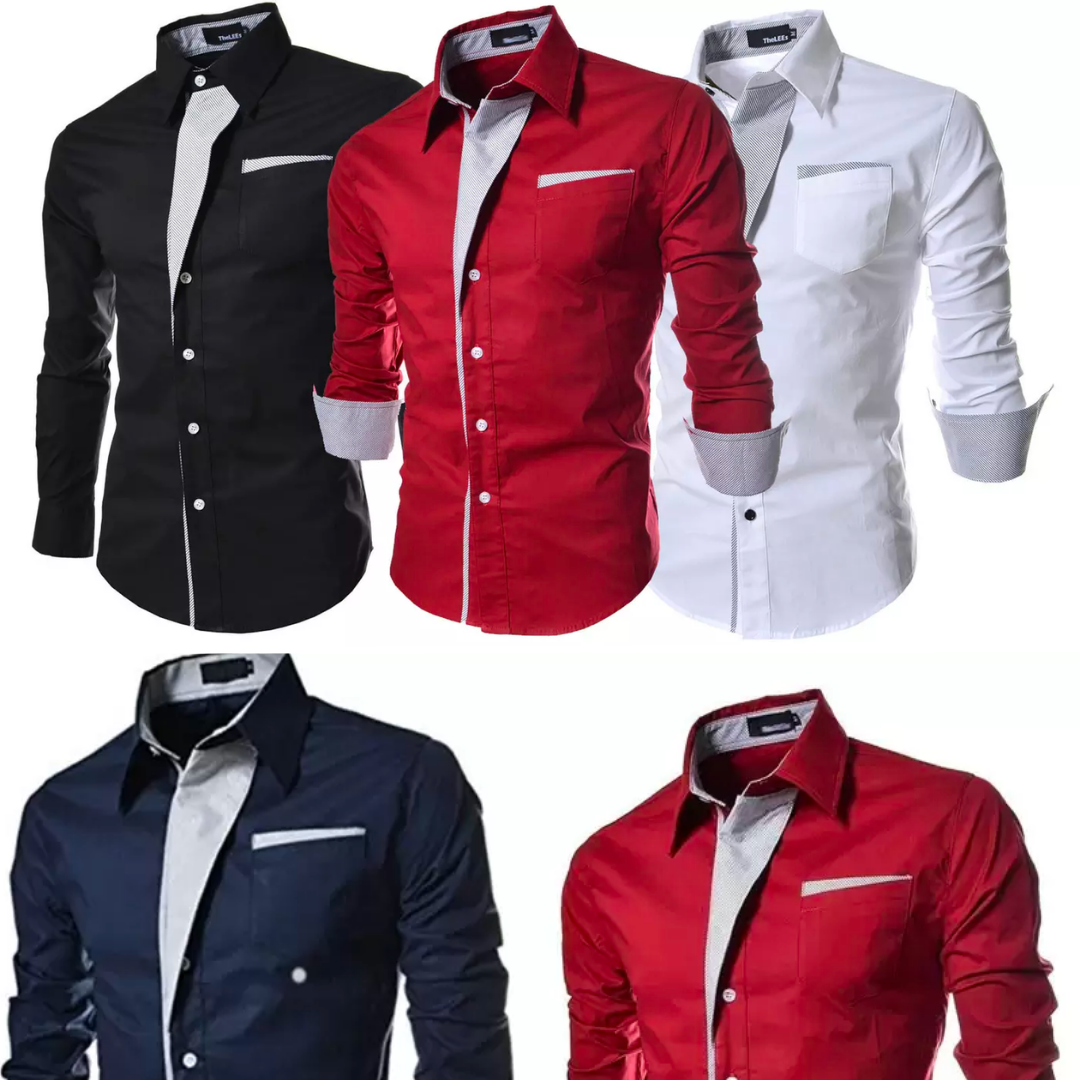 Chemise élégante pour hommes en coton