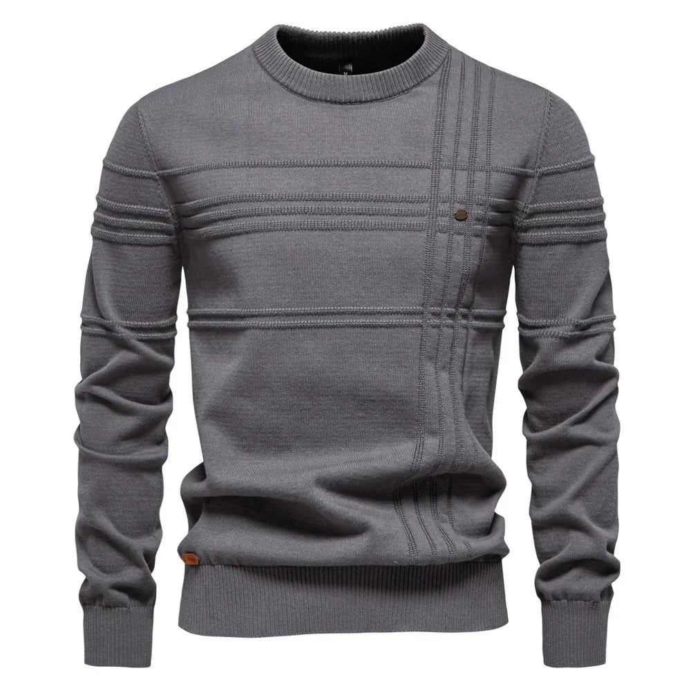 Quentin | Pull élégant avec motif poitrine pour homme