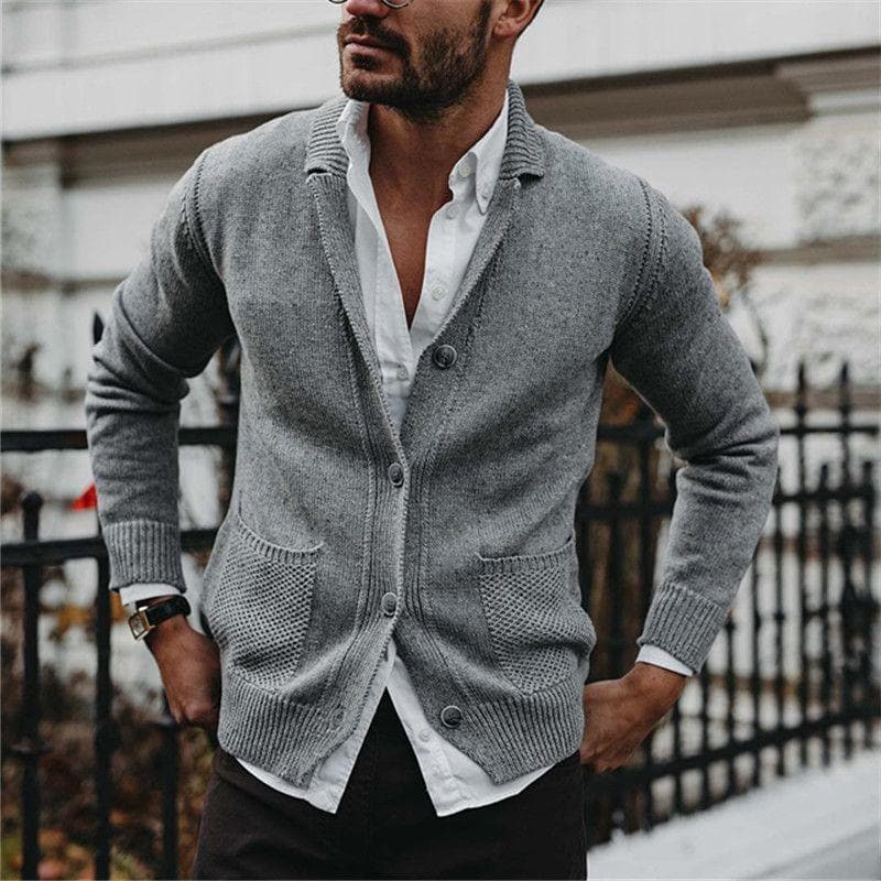 Mehdi | Cardigan raffiné et confortable pour homme