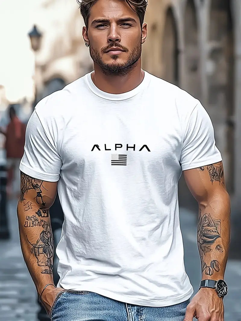 Homme Élitaire - T-shirt Décontracté d'Été pour Homme