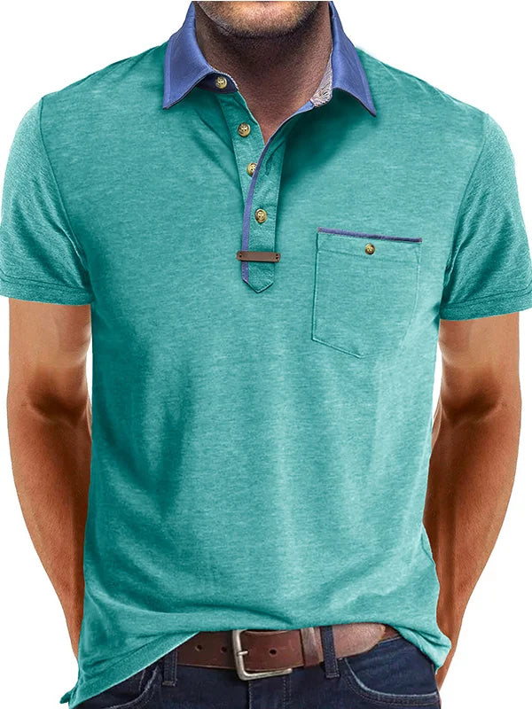 Polo Homme Élégant Légère Été