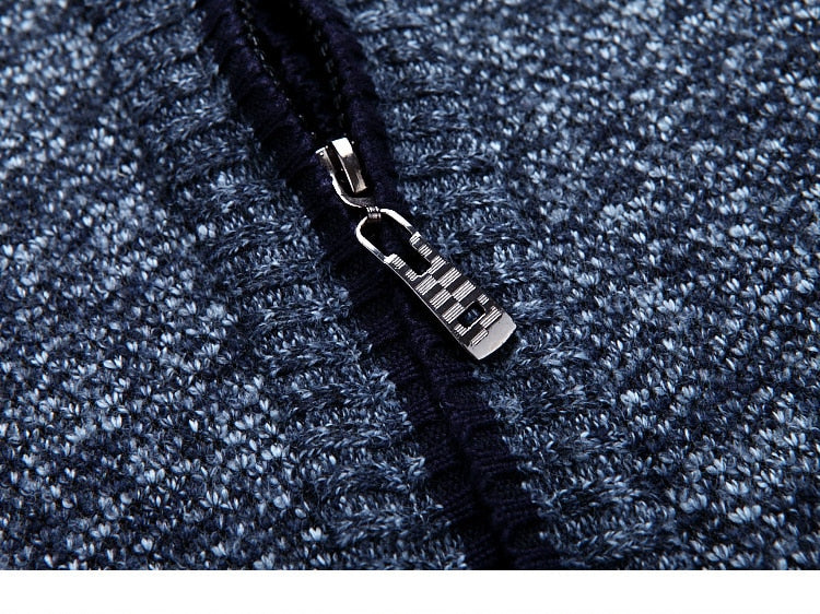 Noé | Cardigan homme en maille avec zip