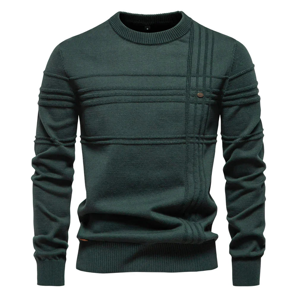 Quentin | Pull élégant avec motif poitrine pour homme