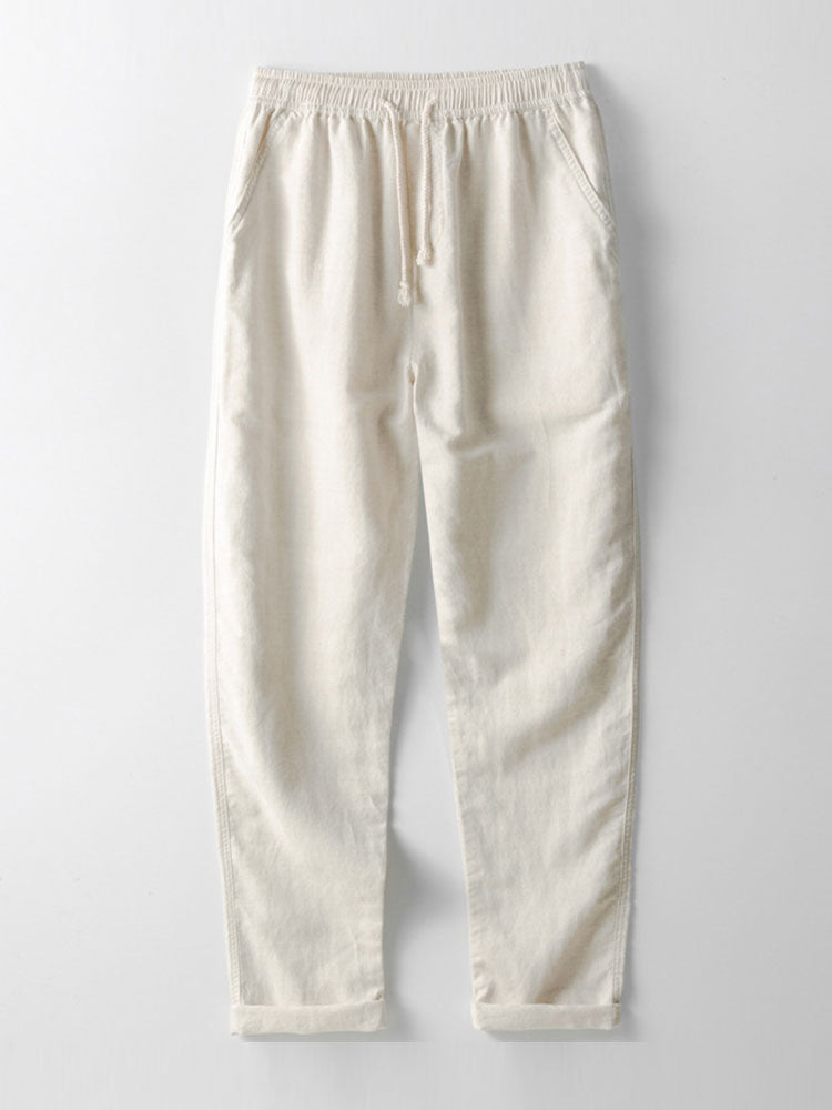 Ensemble Confortable en Lin pour Homme