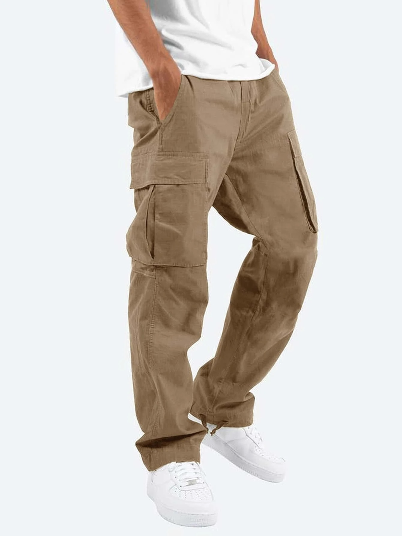 Homme Élitaire - Pantalons Cargo Confortables pour Hommes