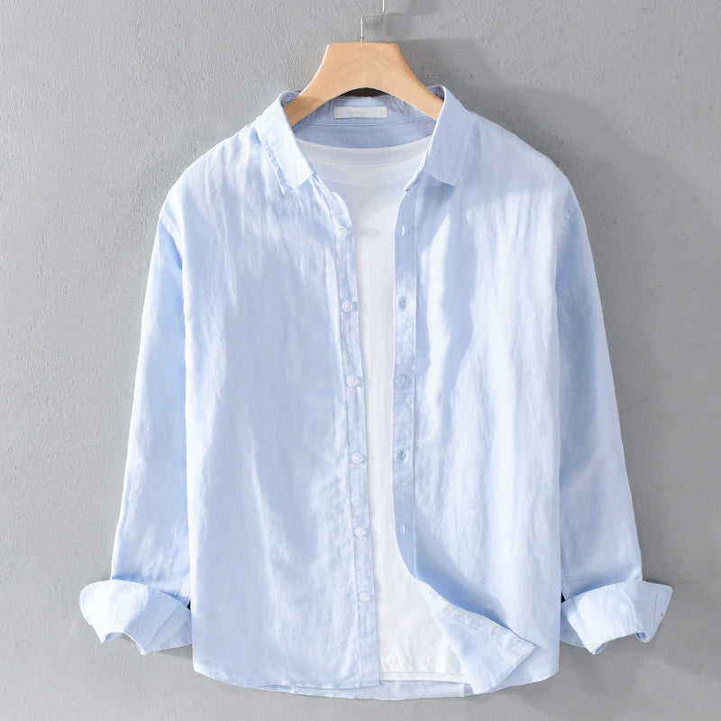 Chemise Relax en Lin pour Homme