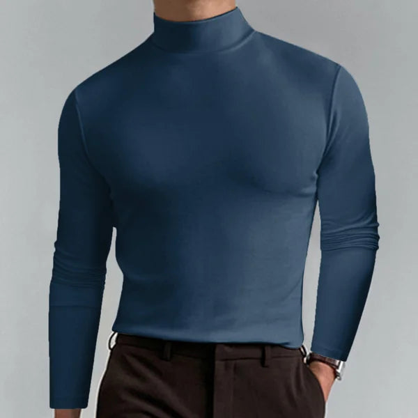 Oliver - Pull à Col Roulé à Manches Longues et Coupe Slim