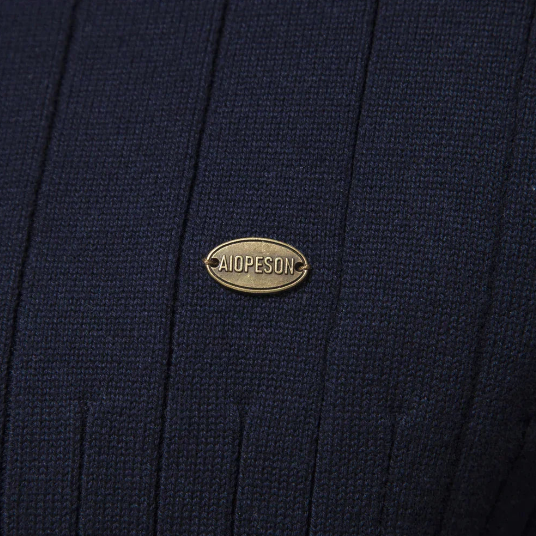 Tom | Pull à col zippé manches longues pour homme