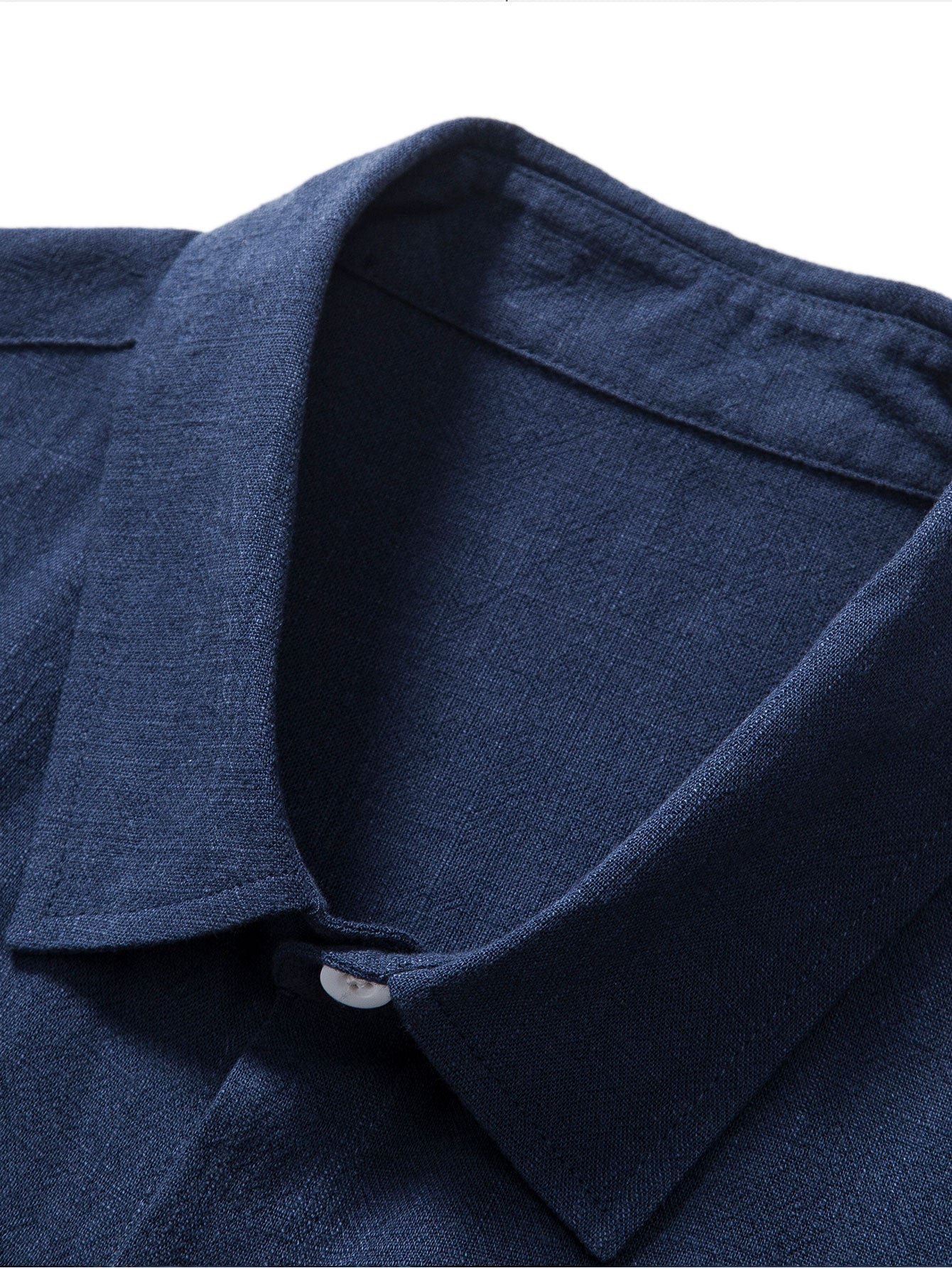 Chemise d'Été en Lin Décontractée pour Homme