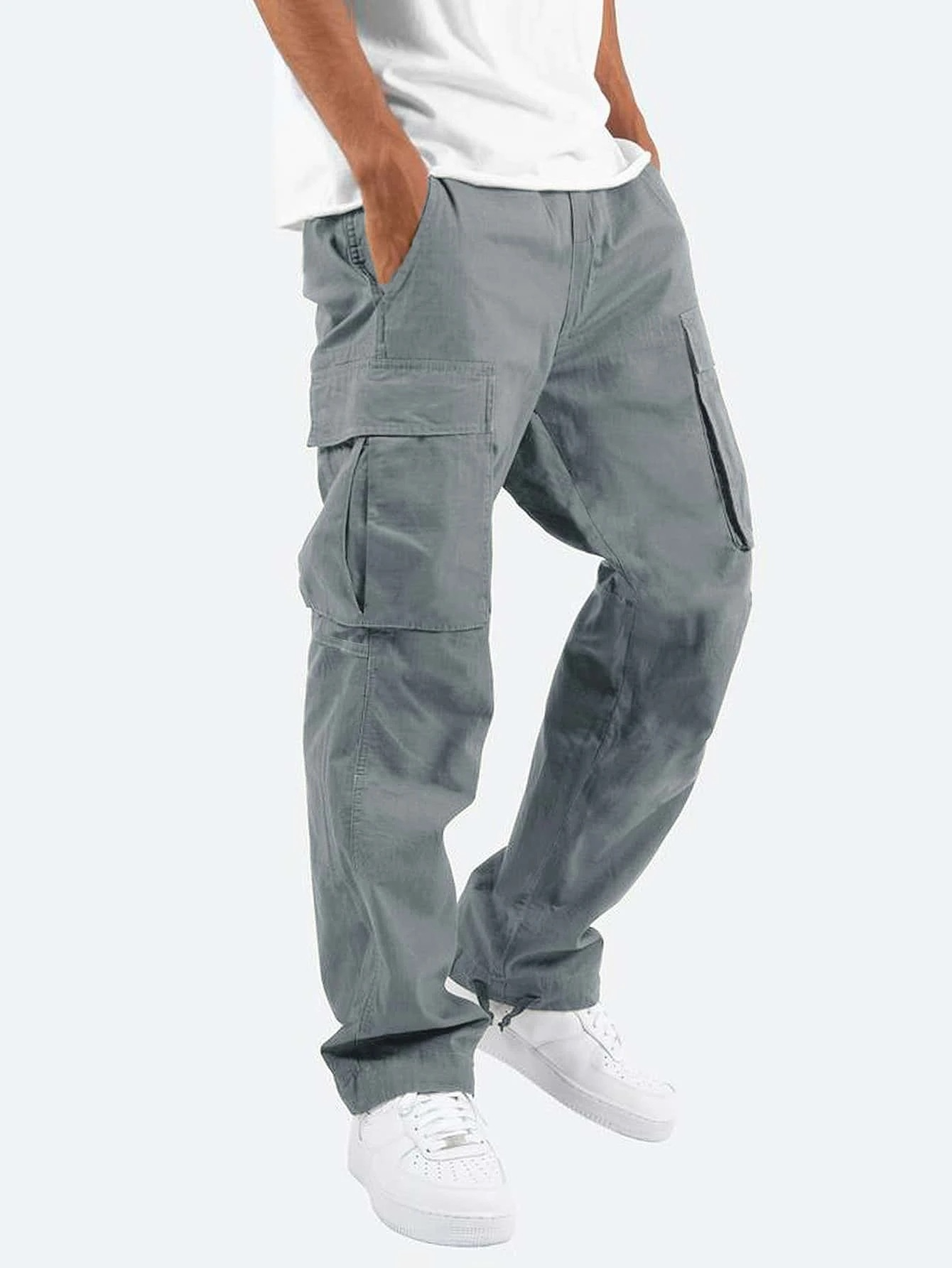 Homme Élitaire - Pantalons Cargo Confortables pour Hommes