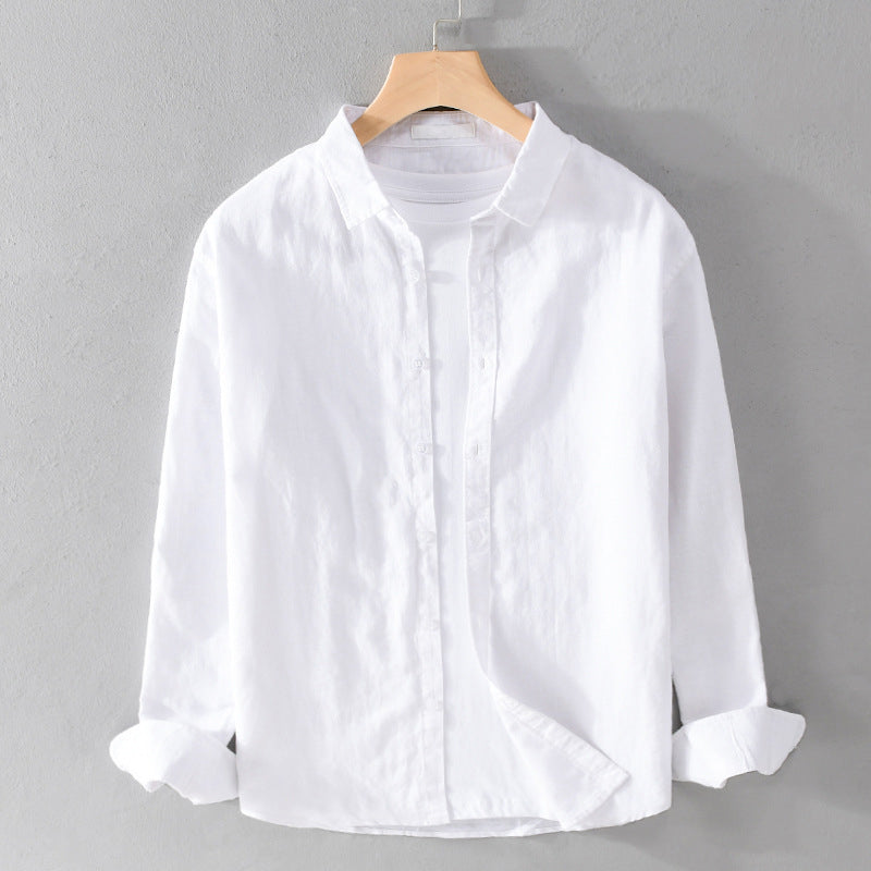 Chemise Relax en Lin pour Homme