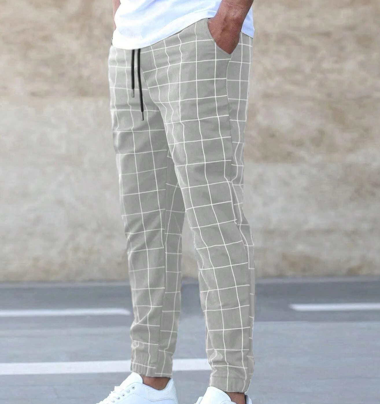 Pantalon Slim Fit Homme Élégant