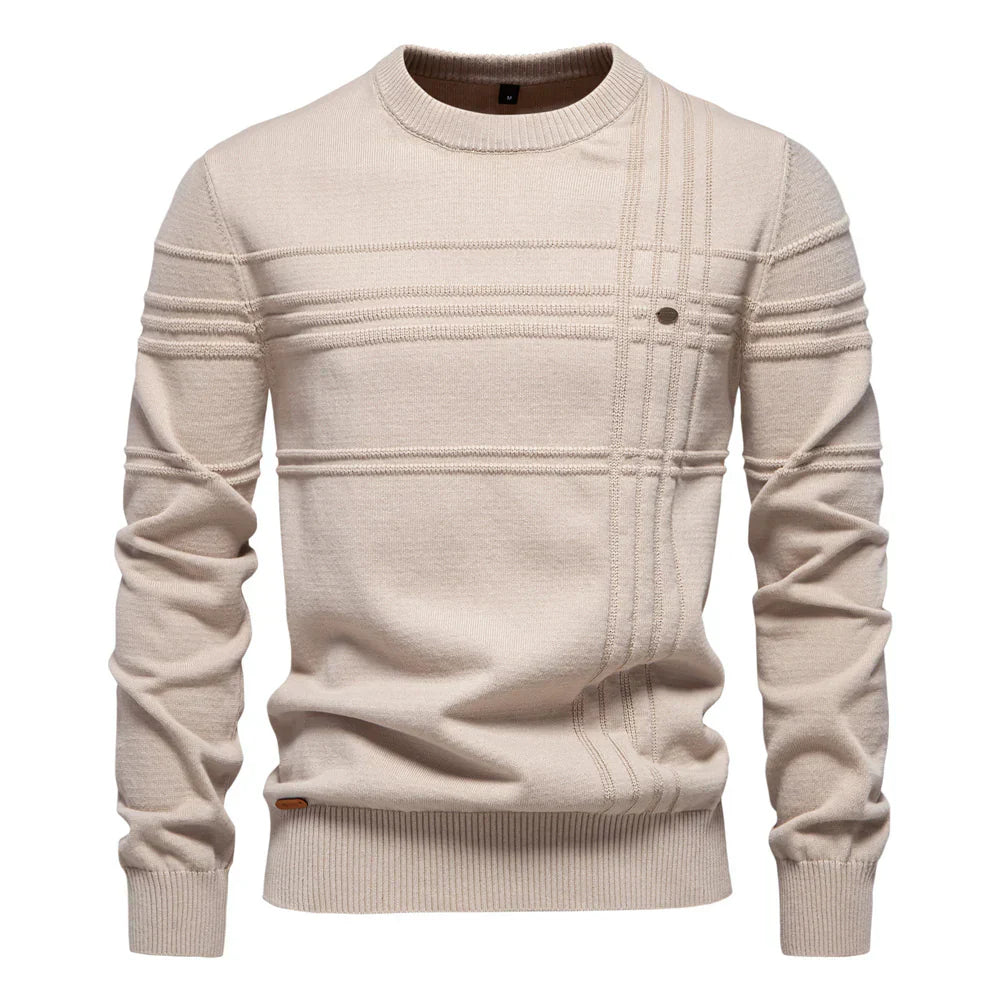 Quentin | Pull élégant avec motif poitrine pour homme