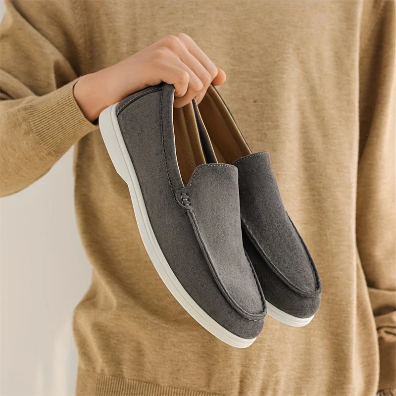 Maël | Mocassins en daim