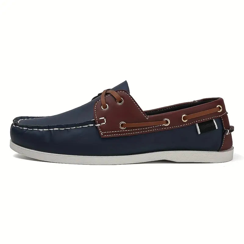 Chaussures bateau rétro pour homme