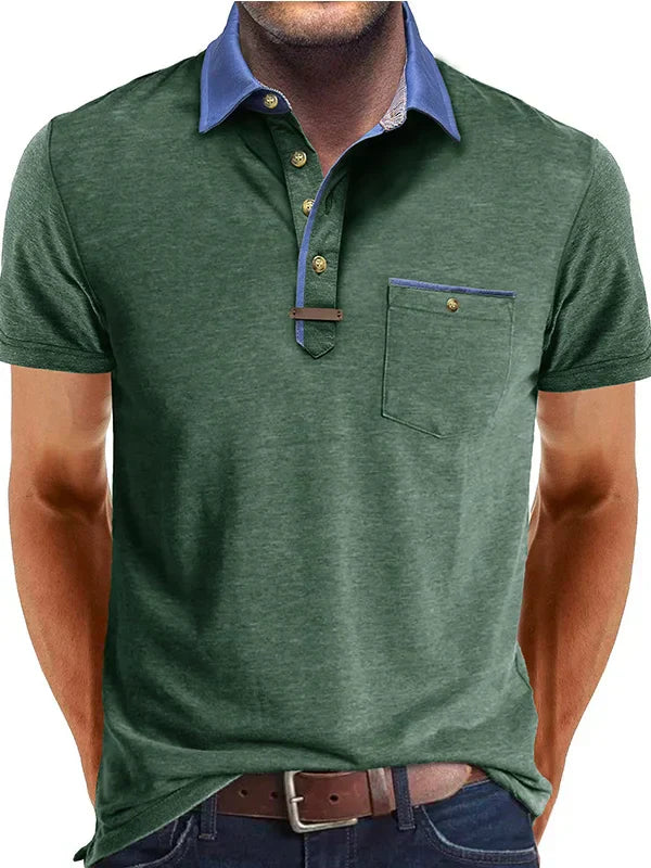 Polo Homme Élégant Légère Été
