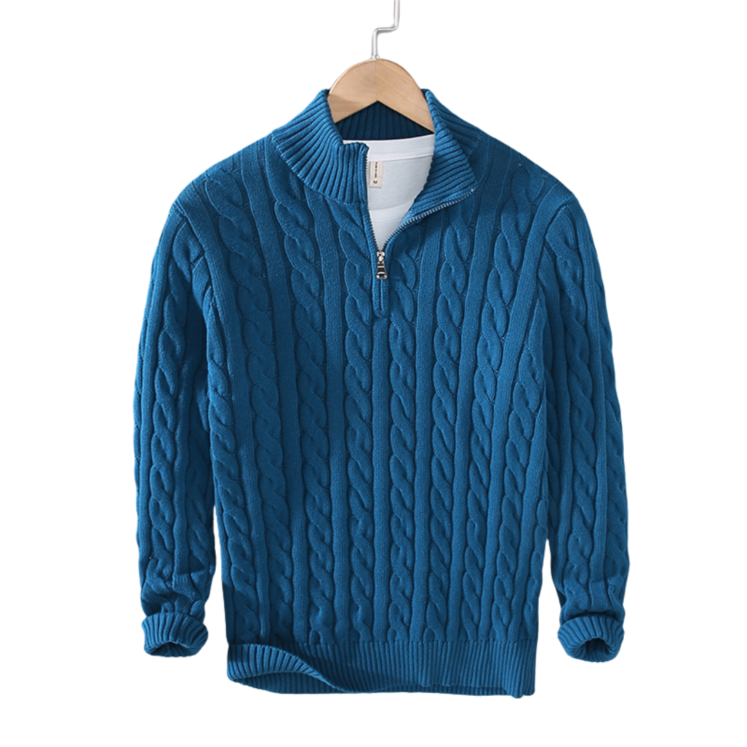 Maxime | Pull demi-zip élégant pour homme