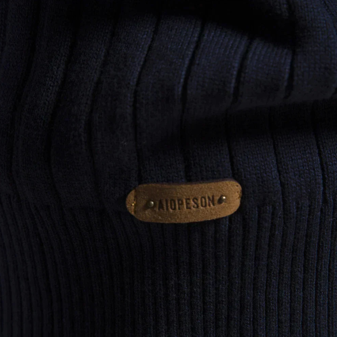 Tom | Pull à col zippé manches longues pour homme
